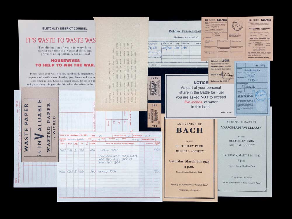 paperwork and flyers in ENIGMA
